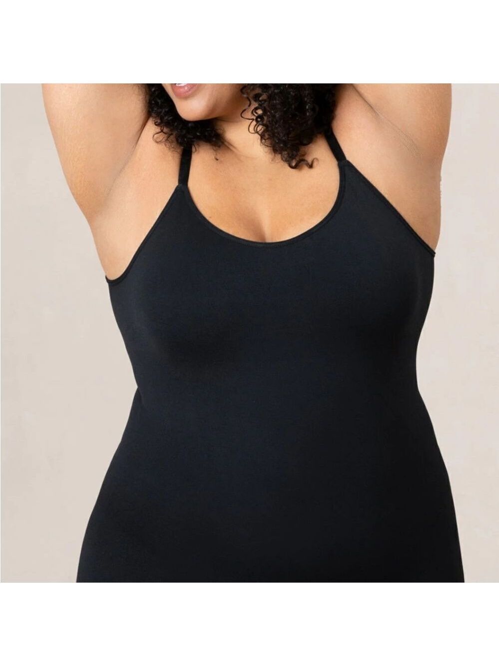 Shapermint All Day Every Day Scoop Neck Cami Black XXL